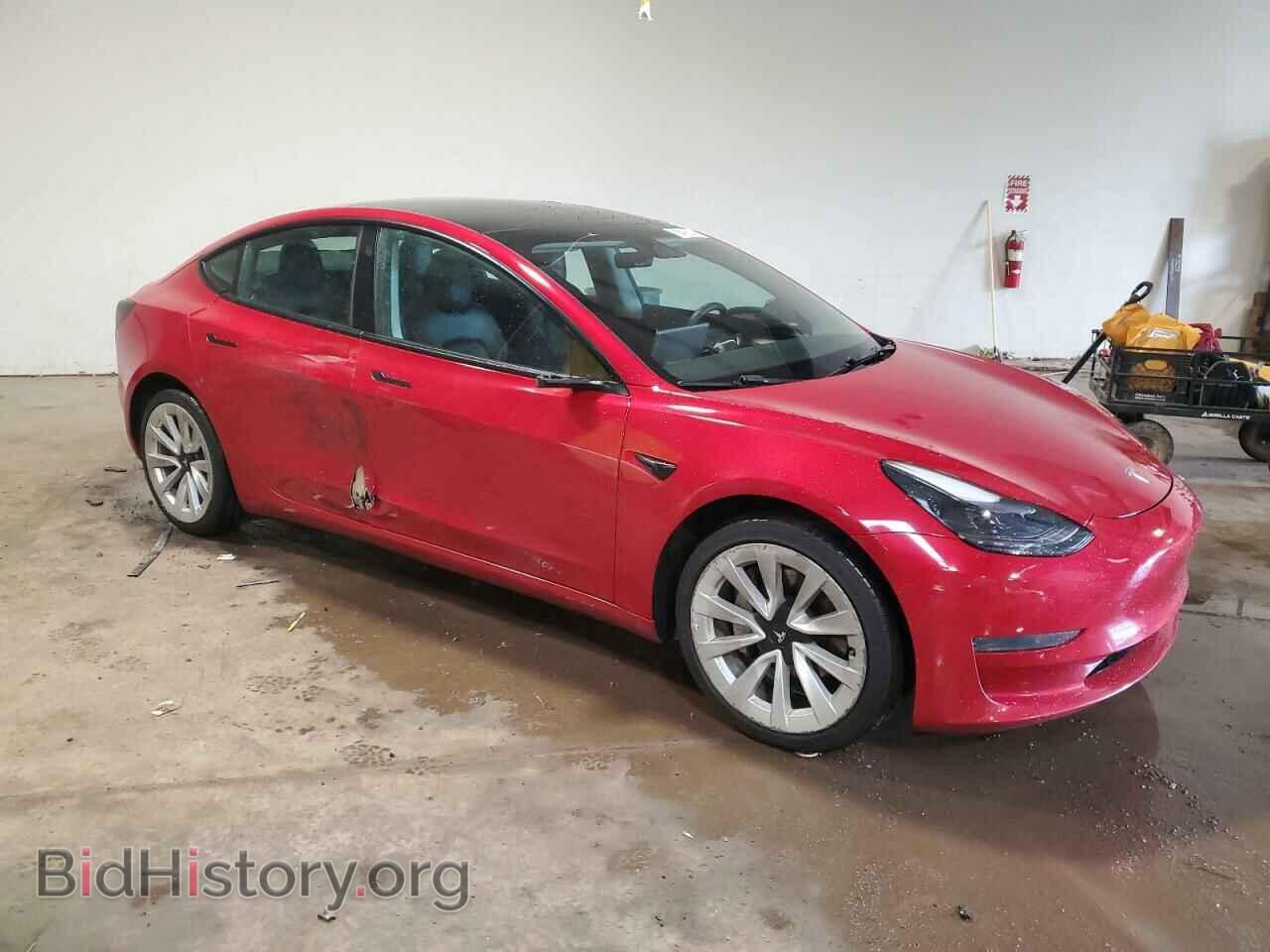 2022 TESLA MODEL 3 - VIN: 5YJ3E1EA4NF289575 - Фото 4