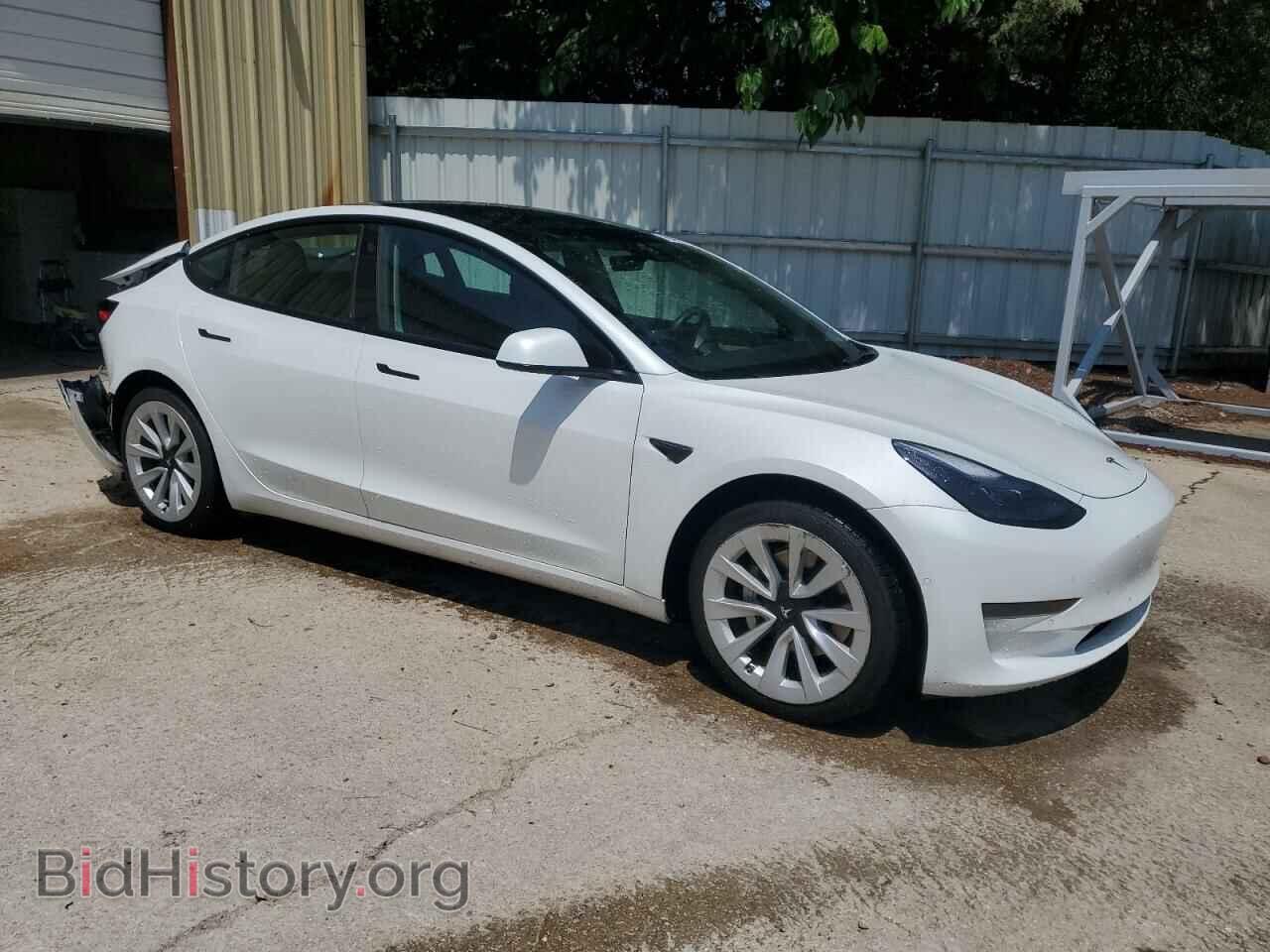 2022 TESLA MODEL 3 - VIN: 5YJ3E1EA8NF368439 - Фото 4