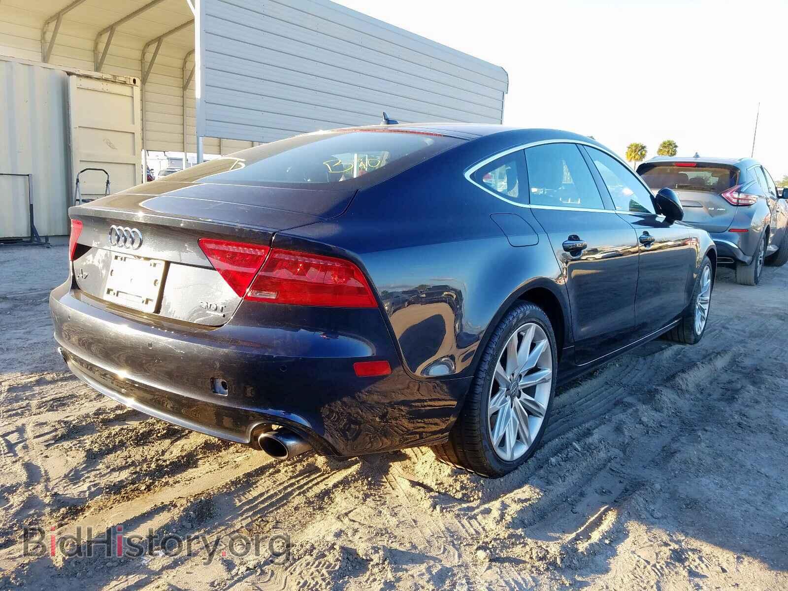 2013 AUDI A7 - VIN: WAUYGAFC0DN076345 - Фото 4