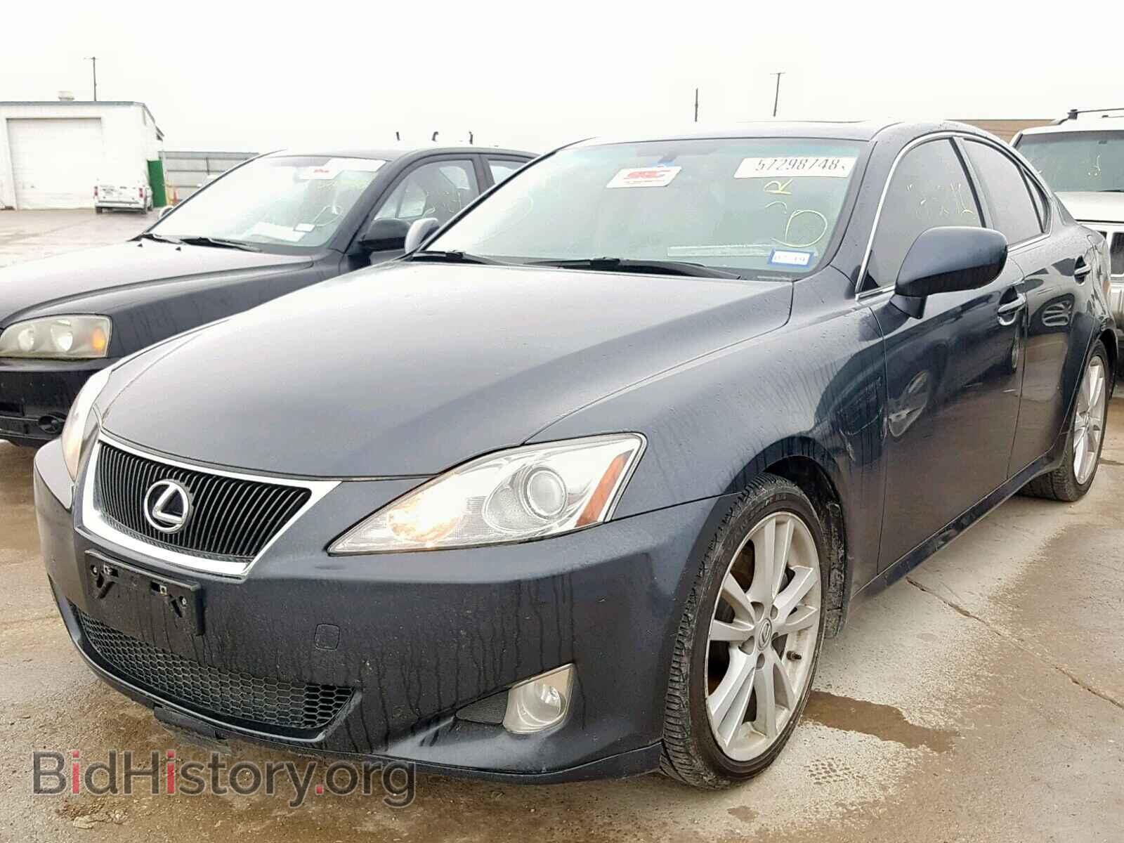 2007 LEXUS IS - VIN: JTHBE262972009596 - Фото 2
