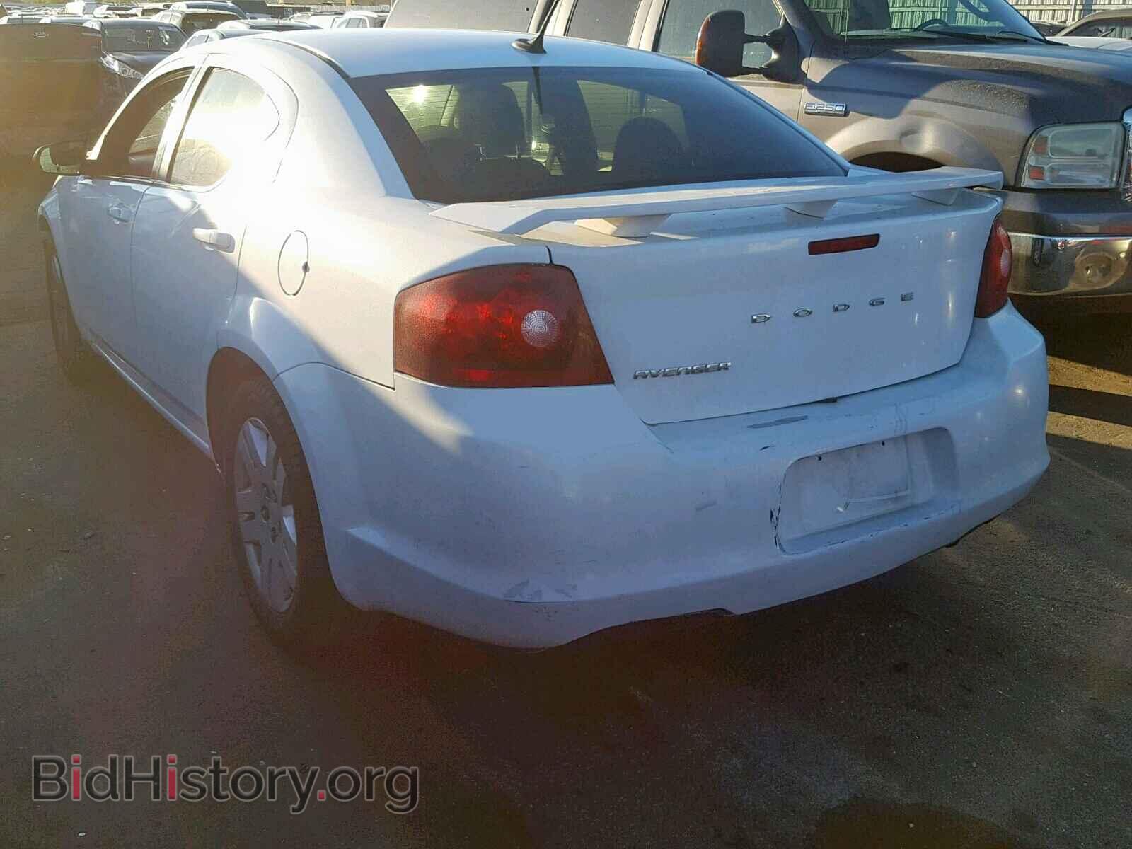 2014 DODGE AVENGER - VIN: 1C3CDZAB4EN215367 - Фото 3
