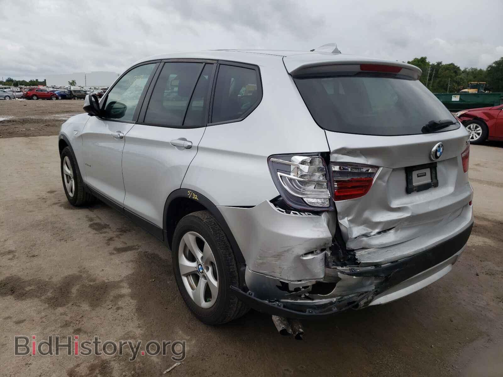 2012 BMW X3 - VIN: 5UXWX5C5XCL717131 - Фото 3
