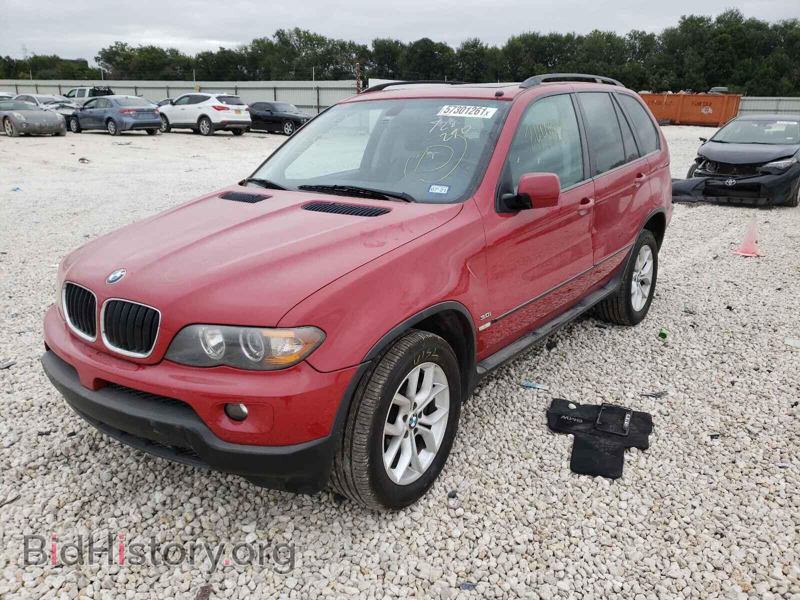 2006 BMW X5 - VIN: 5UXFA13566LY28290 - Фото 2