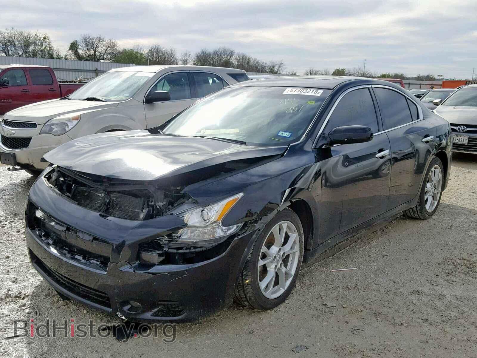 2014 NISSAN MAXIMA S - VIN: 1N4AA5AP1EC445207 - Фото 2