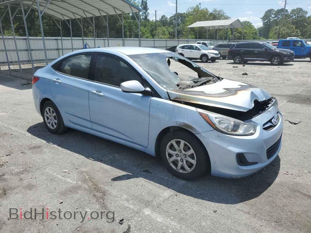 2013 HYUNDAI ACCENT - VIN: KMHCT4AE7DU487682 - Фото 4