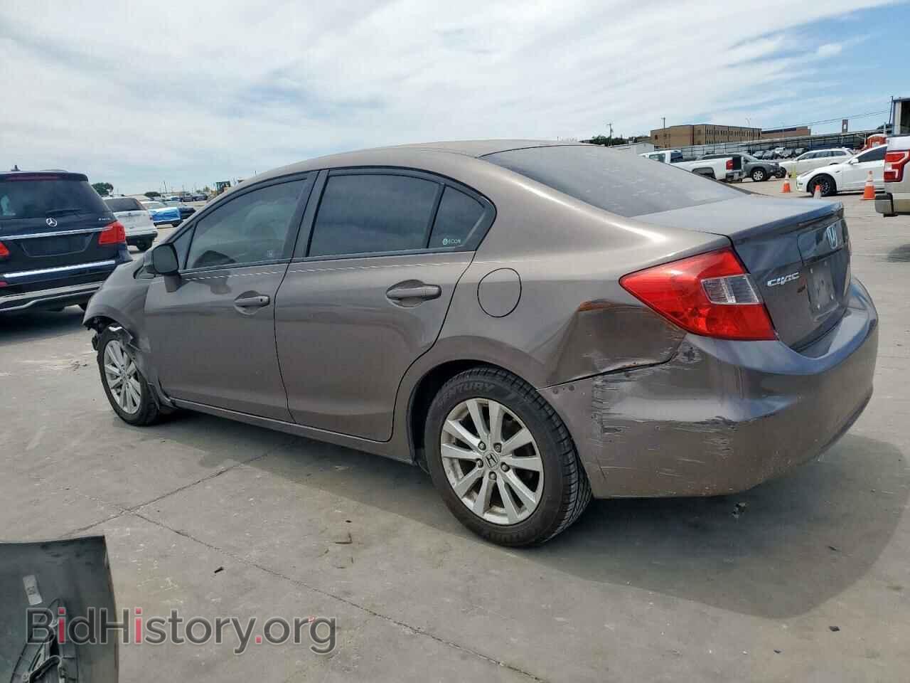 2012 HONDA CIVIC - VIN: 2HGFB2F86CH519035 - Фото 2