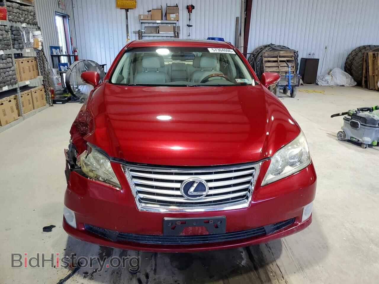 2011 LEXUS ES350 - VIN: JTHBK1EG3B2437625 - Фото 5