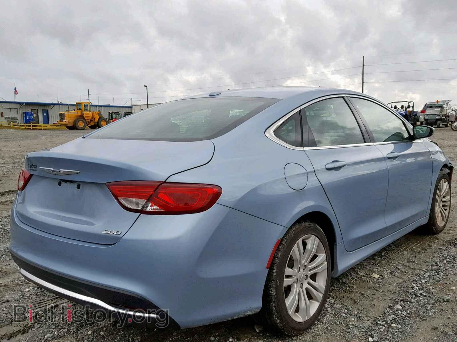 2015 CHRYSLER 200 - VIN: 1C3CCCAB9FN690756 - Фото 4