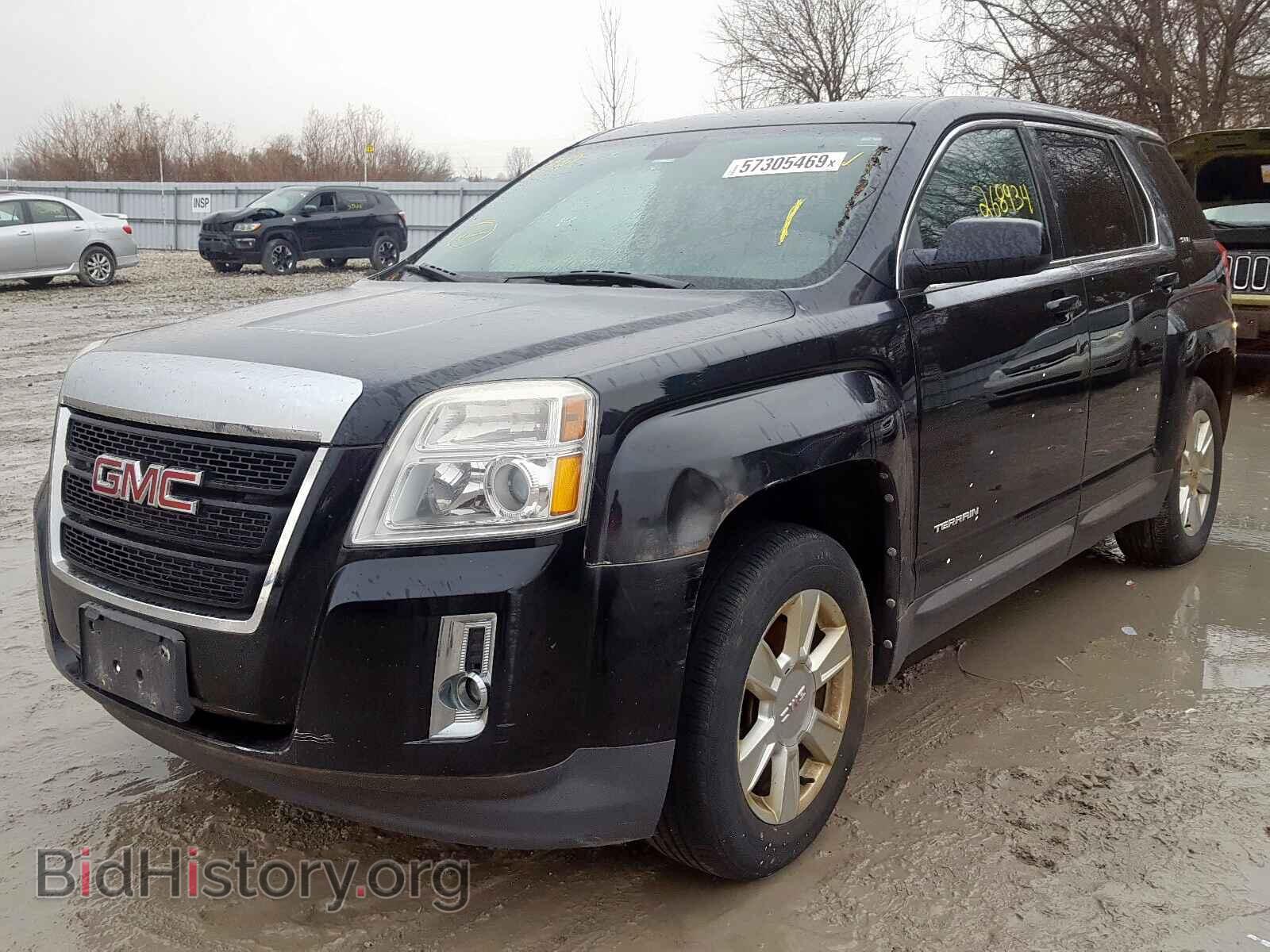 2010 GMC TERRAIN SL - VIN: 2CTALBEW9A6414847 - Фото 2