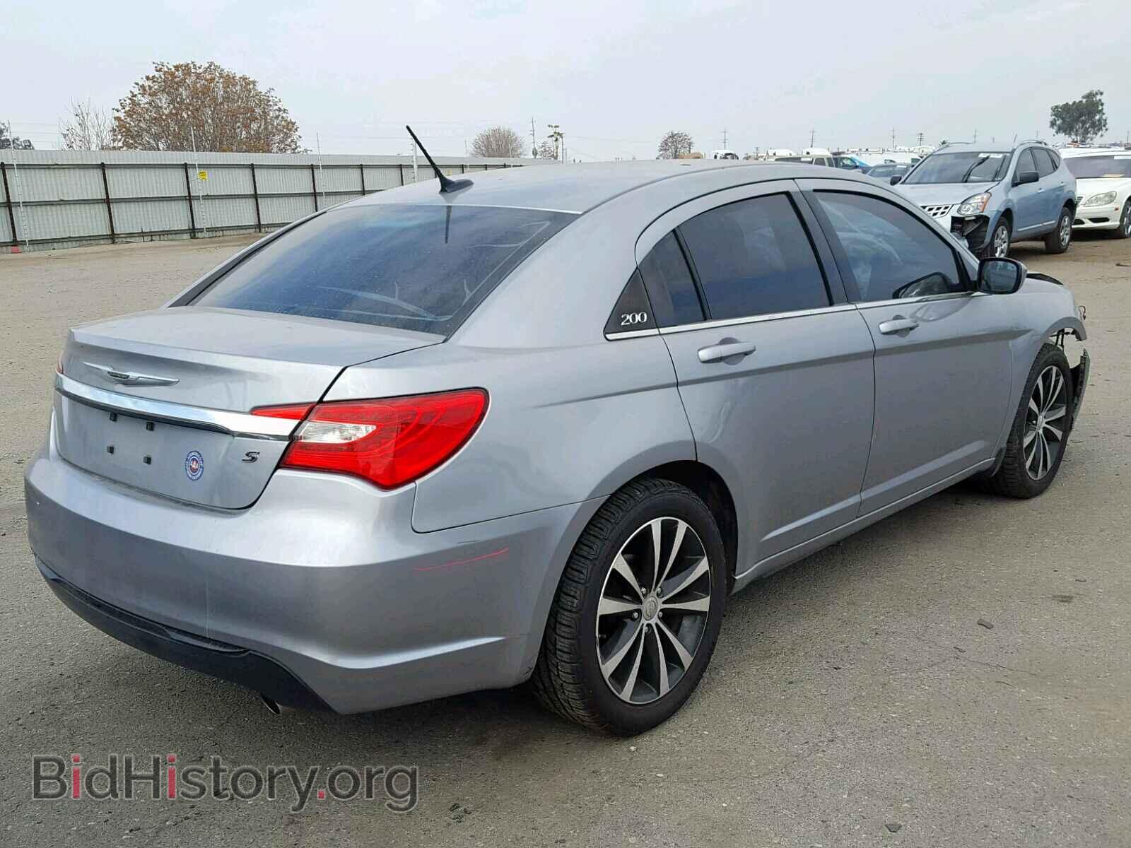 2013 CHRYSLER 200 - VIN: 1C3CCBCG2DN574721 - Фото 4