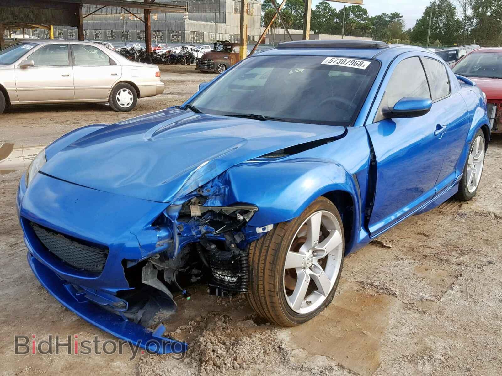 2004 MAZDA RX8 - VIN: JM1FE17N740128485 - Фото 2