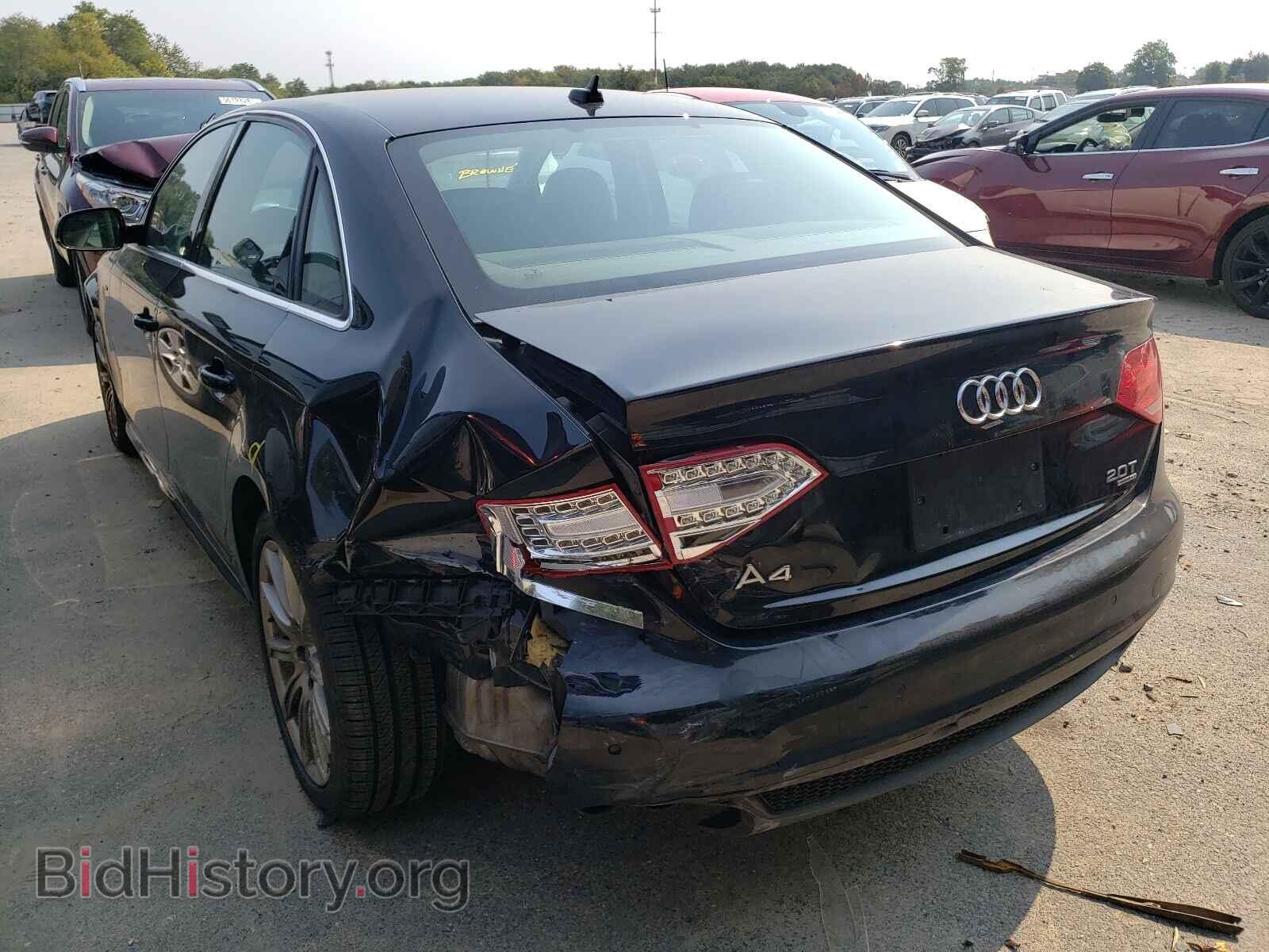 2012 AUDI A4 - VIN: WAUFFAFL2CA118224 - Фото 3