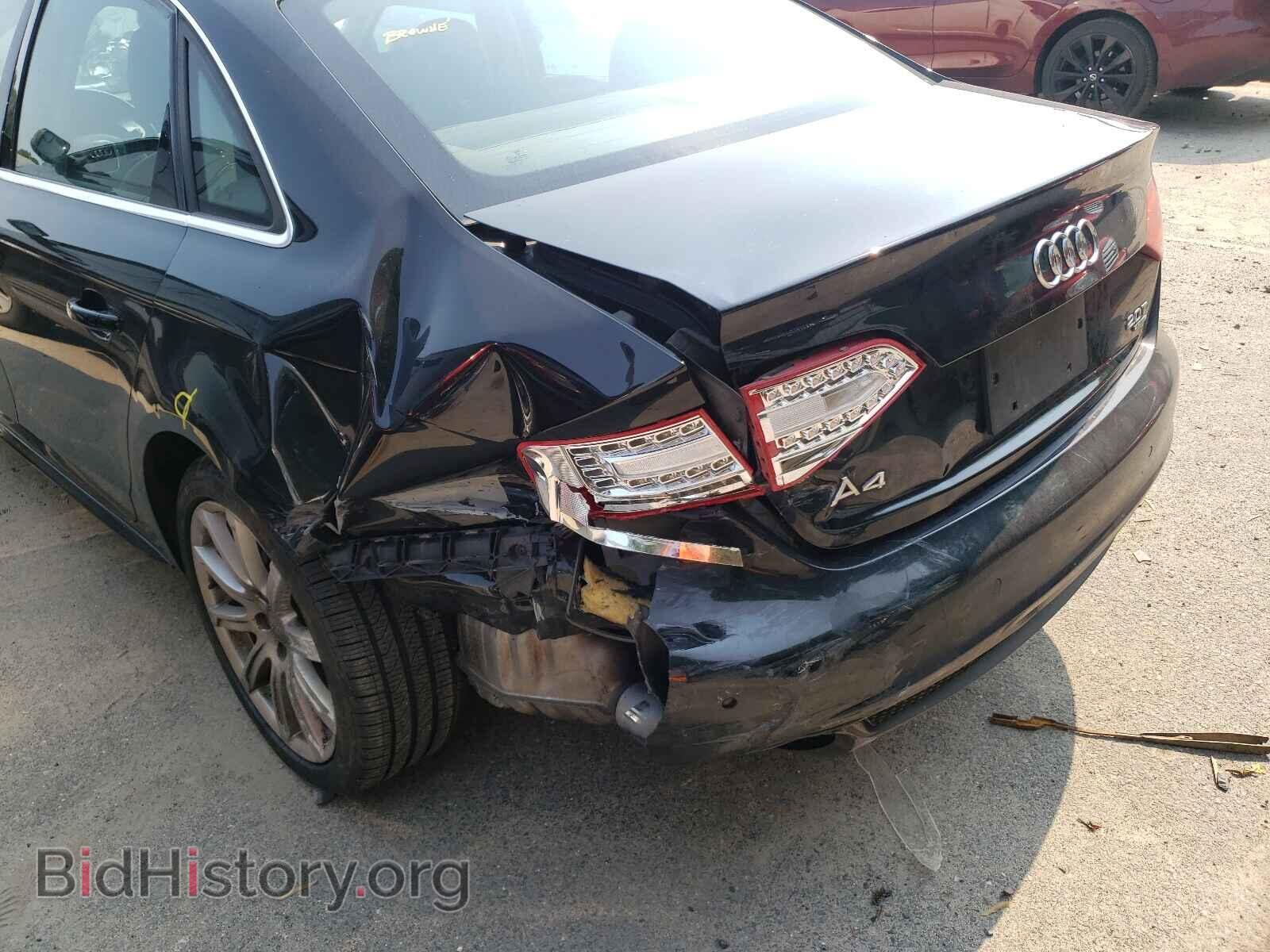 2012 AUDI A4 - VIN: WAUFFAFL2CA118224 - Фото 9