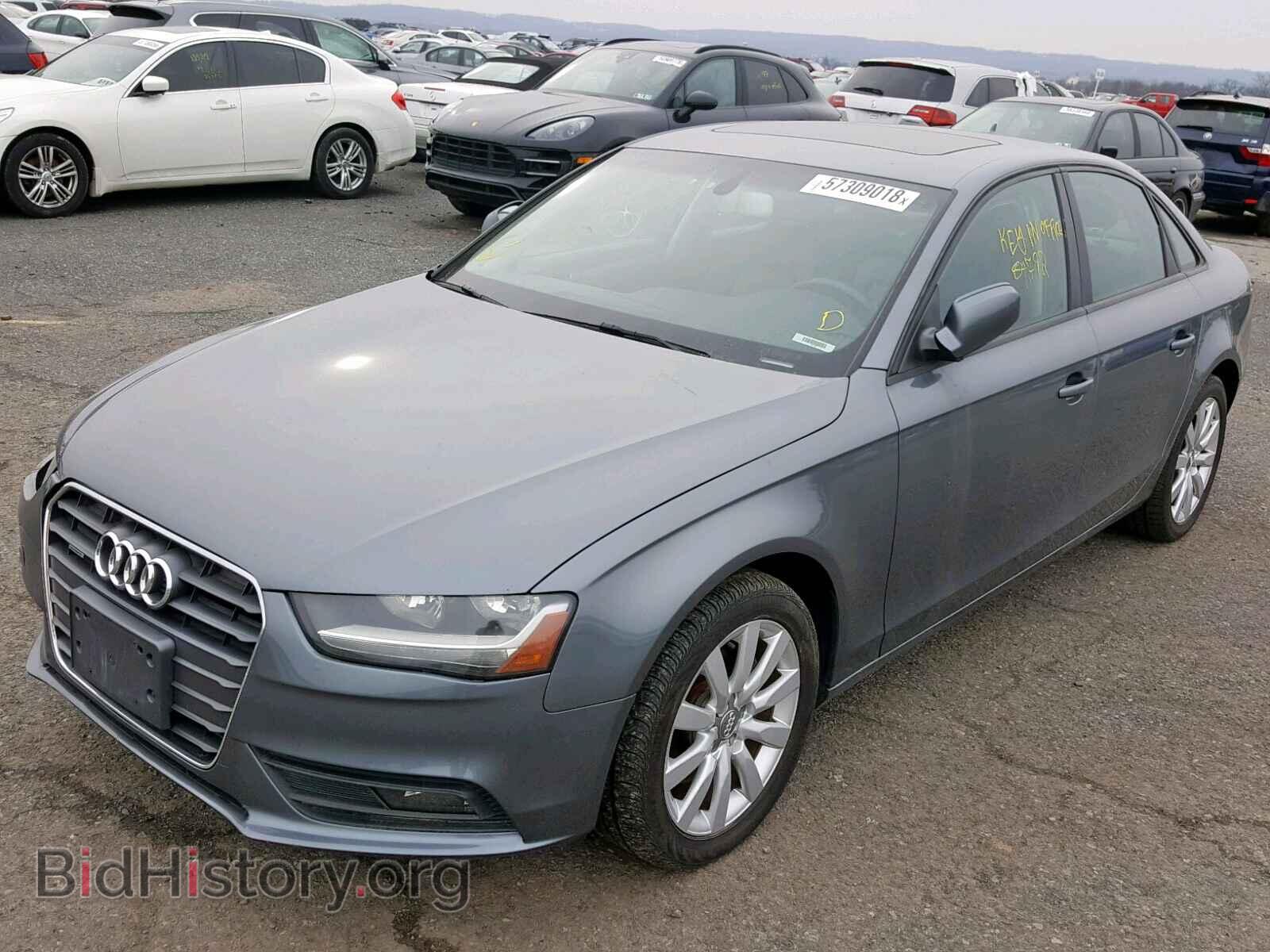 2013 AUDI A4 - VIN: WAUBFAFL0DN027221 - Фото 2