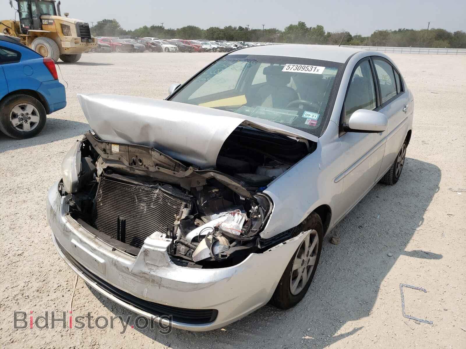 2010 HYUNDAI ACCENT - VIN: KMHCN4AC0AU460747 - Фото 2