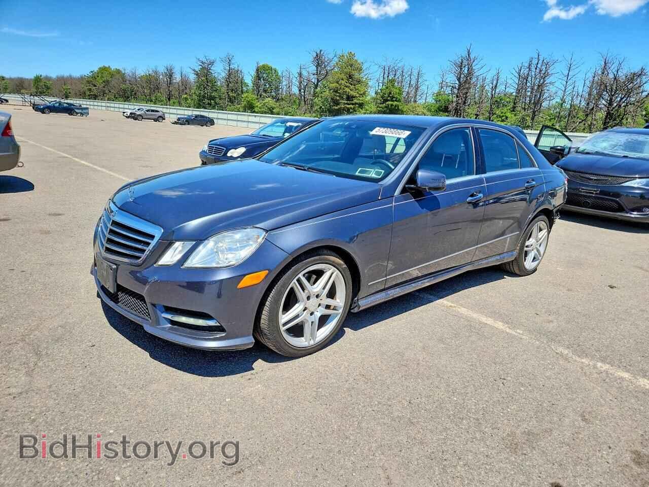 Photo WDDHF8JB4DA698022 - MERCEDES-BENZ E-CLASS 2013