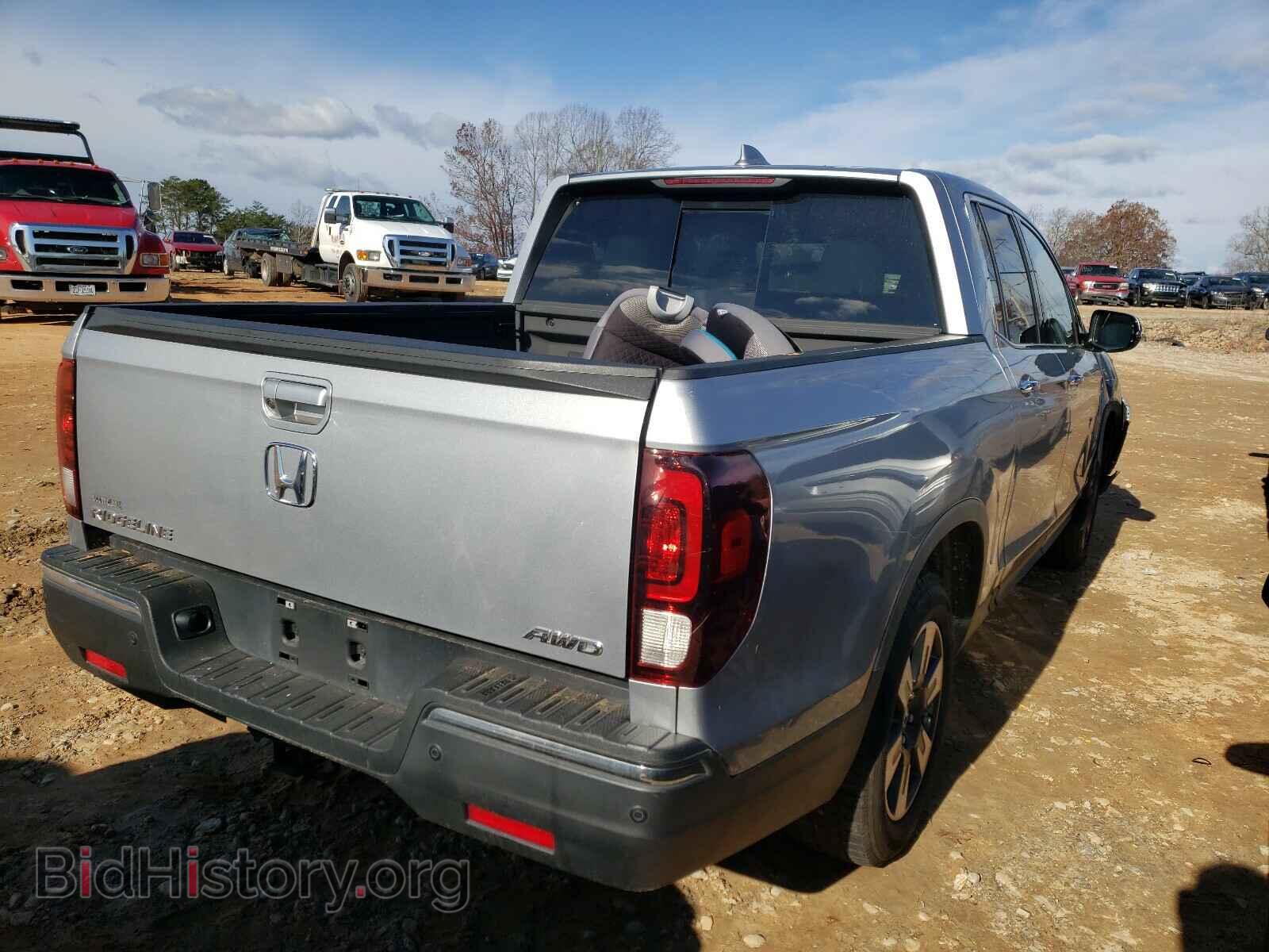 2018 HONDA RIDGELINE - VIN: 5FPYK3F77JB001966 - Фото 4