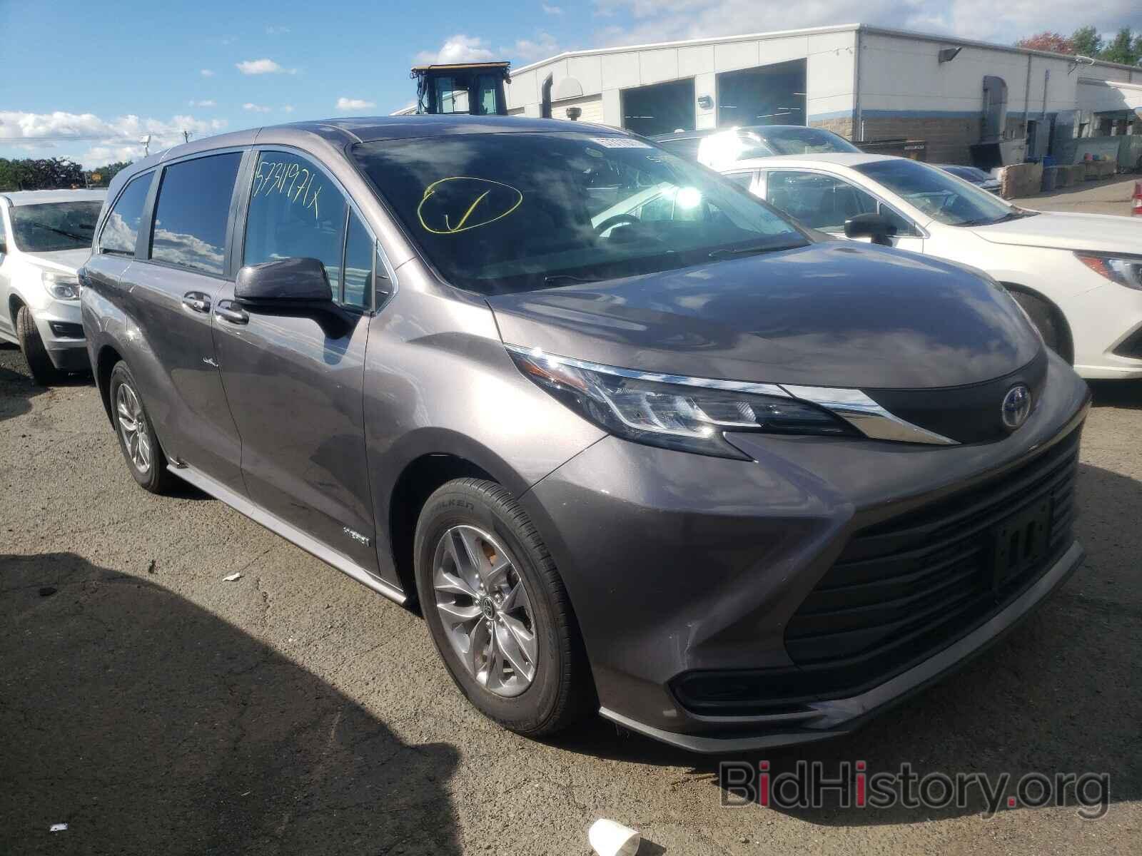 Photo 5TDKSKFC2MS005140 - TOYOTA SIENNA 2021