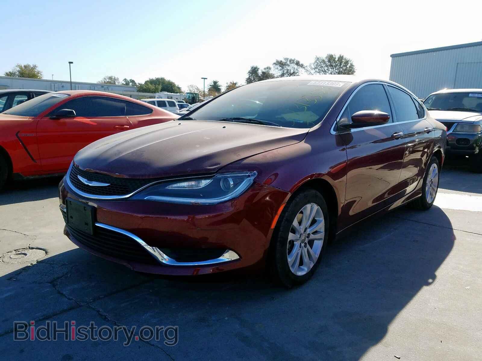2016 CHRYSLER 200 - VIN: 1C3CCCAB8GN169383 - Фото 2