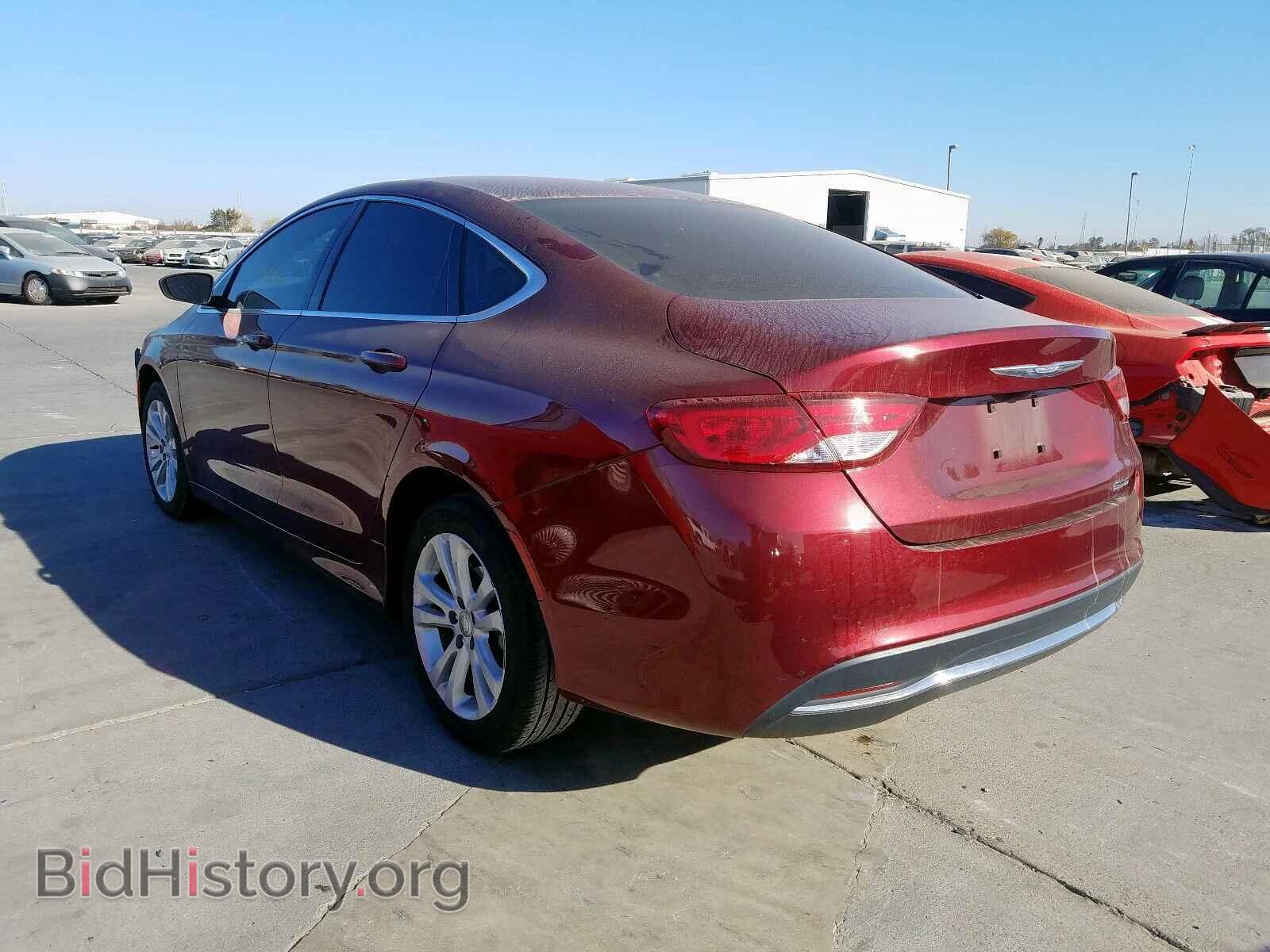 2016 CHRYSLER 200 - VIN: 1C3CCCAB8GN169383 - Фото 3