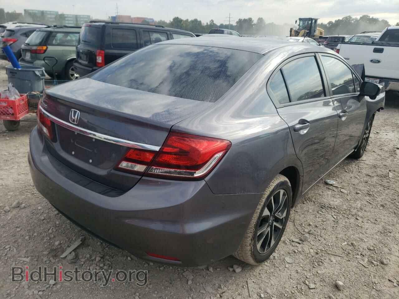 2015 HONDA CIVIC - VIN: 19XFB2F81FE090322 - Фото 4