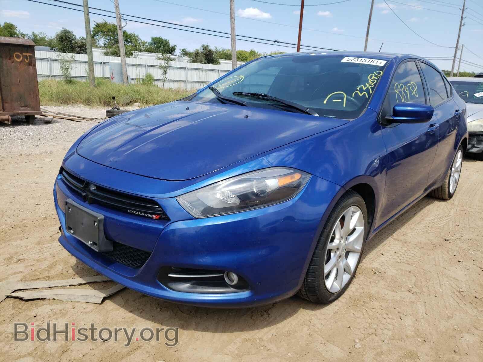 2013 DODGE DART - VIN: 1C3CDFBH3DD330080 - Фото 2