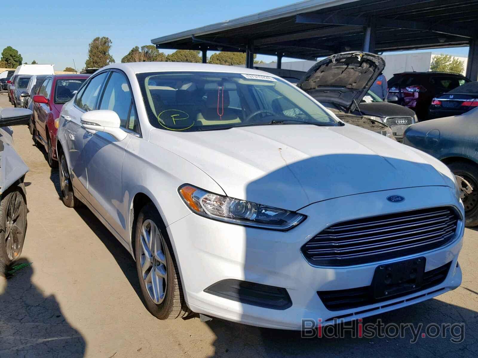 Photo 3FA6P0HR7DR310375 - FORD FUSION 2013