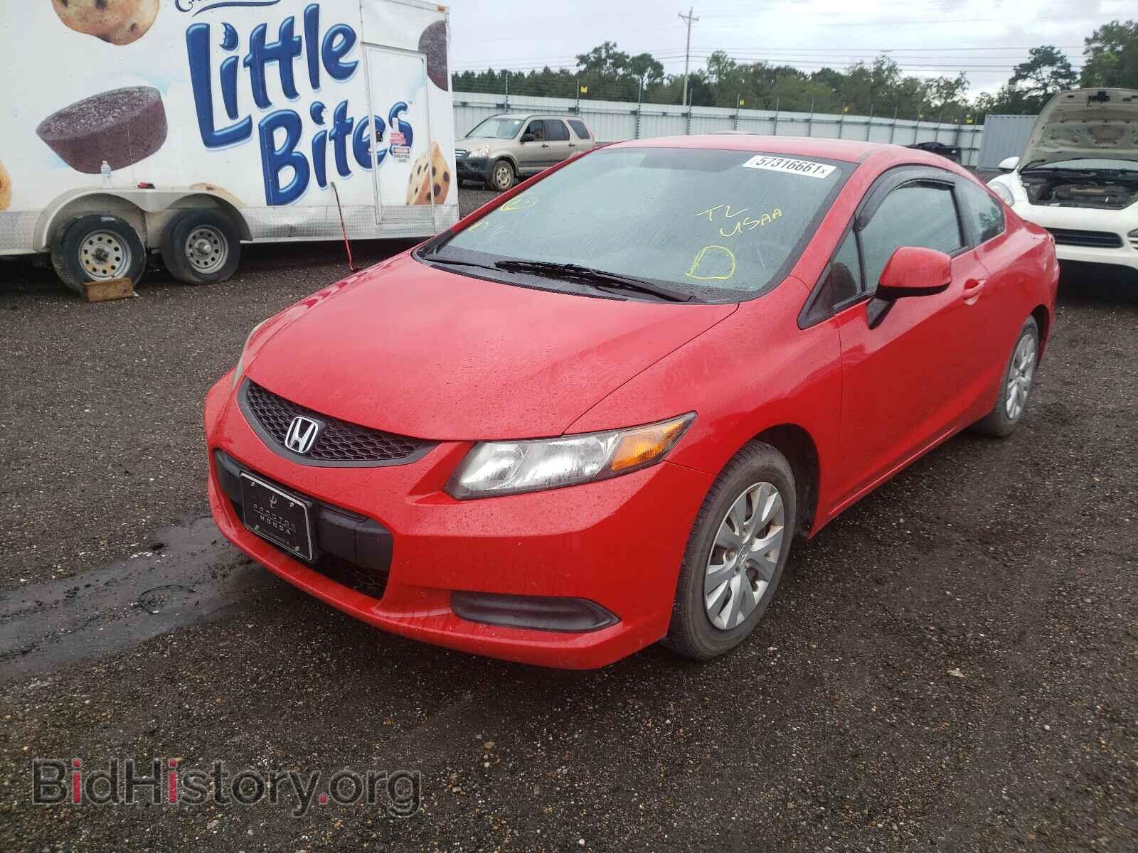 2012 HONDA CIVIC - VIN: 2HGFG3B54CH512877 - Фото 2