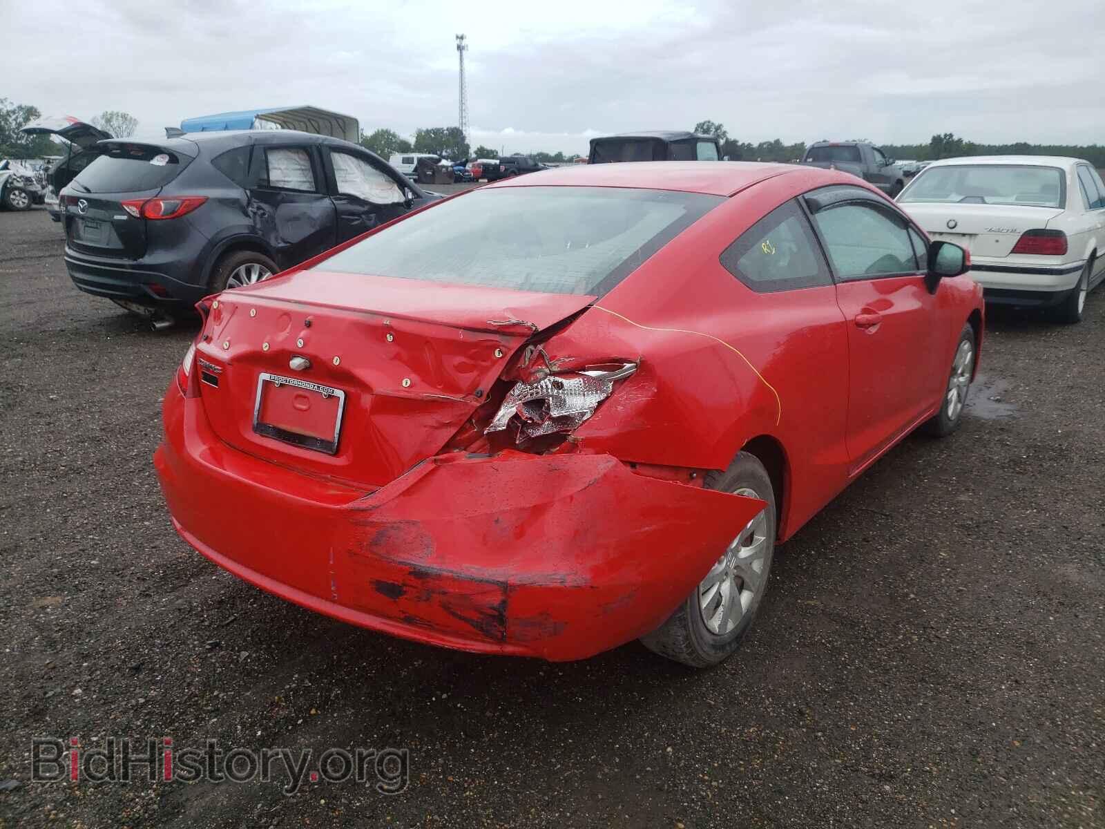 2012 HONDA CIVIC - VIN: 2HGFG3B54CH512877 - Фото 4