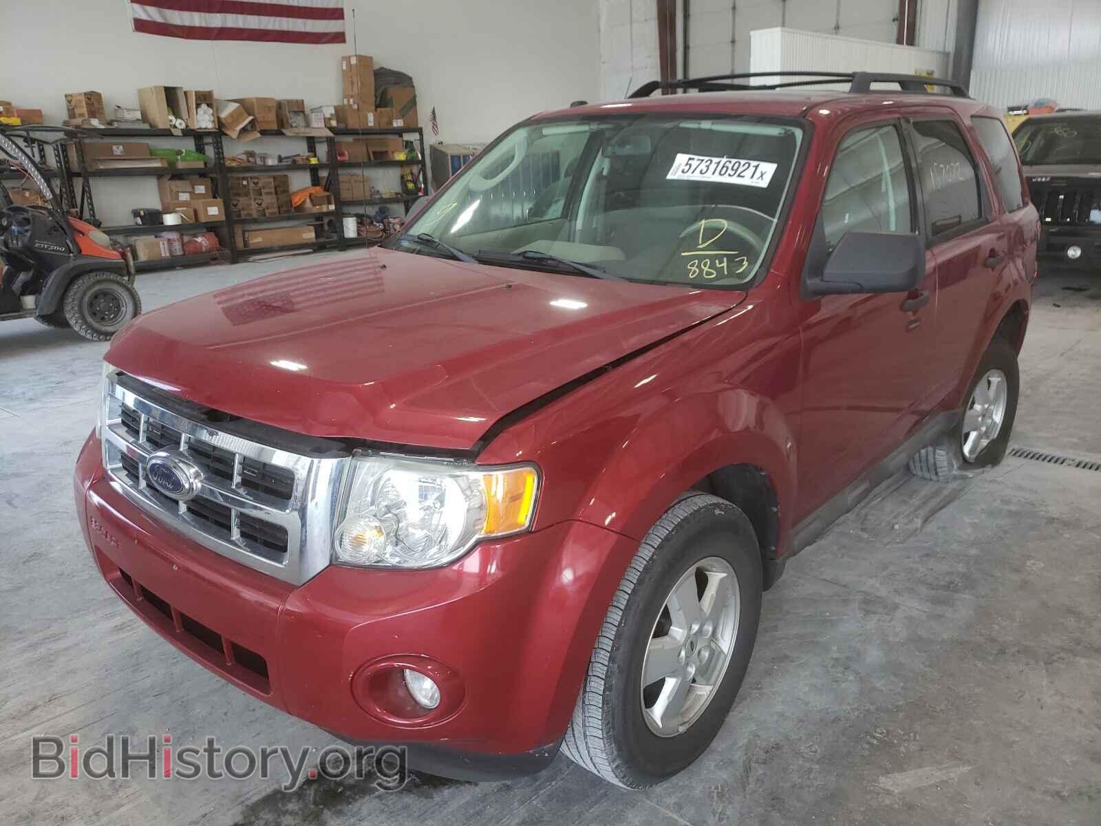2009 FORD ESCAPE - VIN: 1FMCU03G69KB78843 - Фото 2