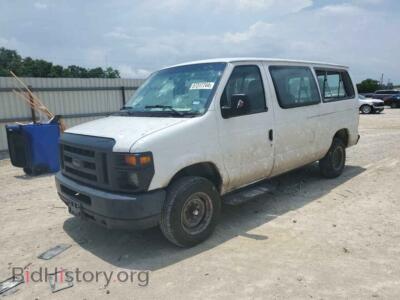 2014 Ford ALL MODELS E350 Super Duty Wagon, white — VIN 1FBNE3BL8EDB05793, Copart