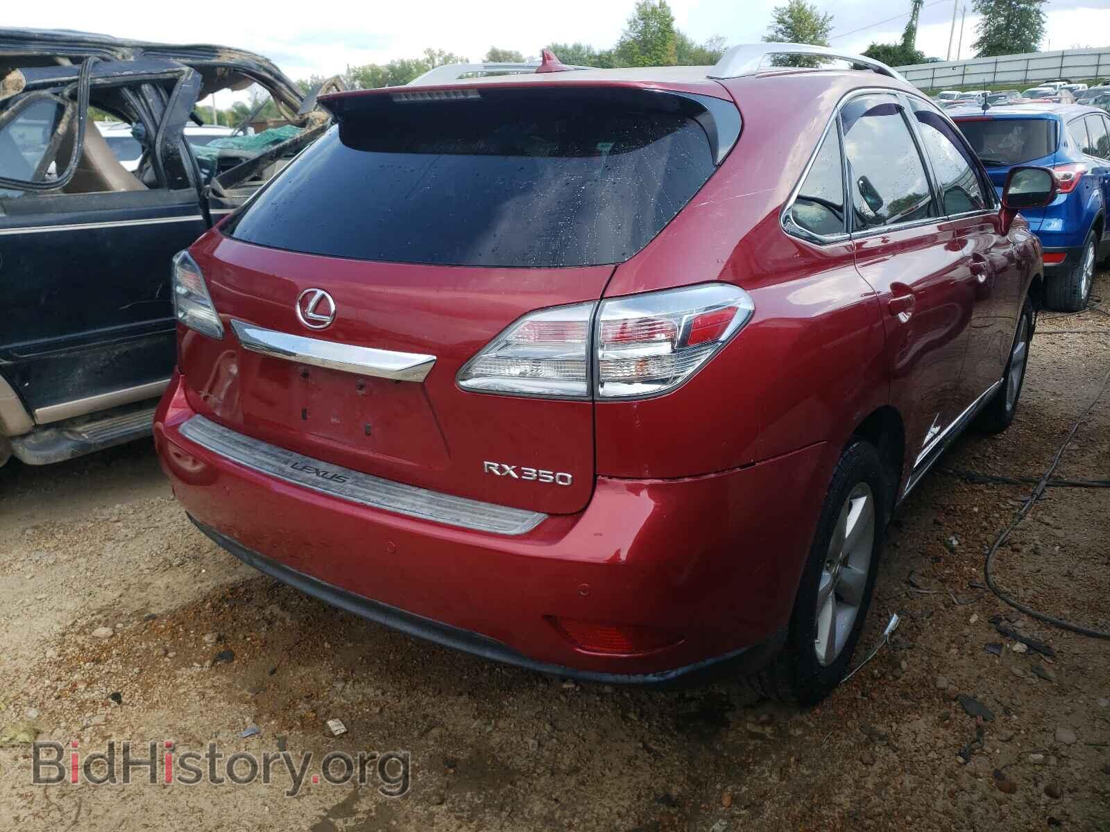 2011 LEXUS RX350 - VIN: 2T2BK1BA7BC105153 - Фото 4