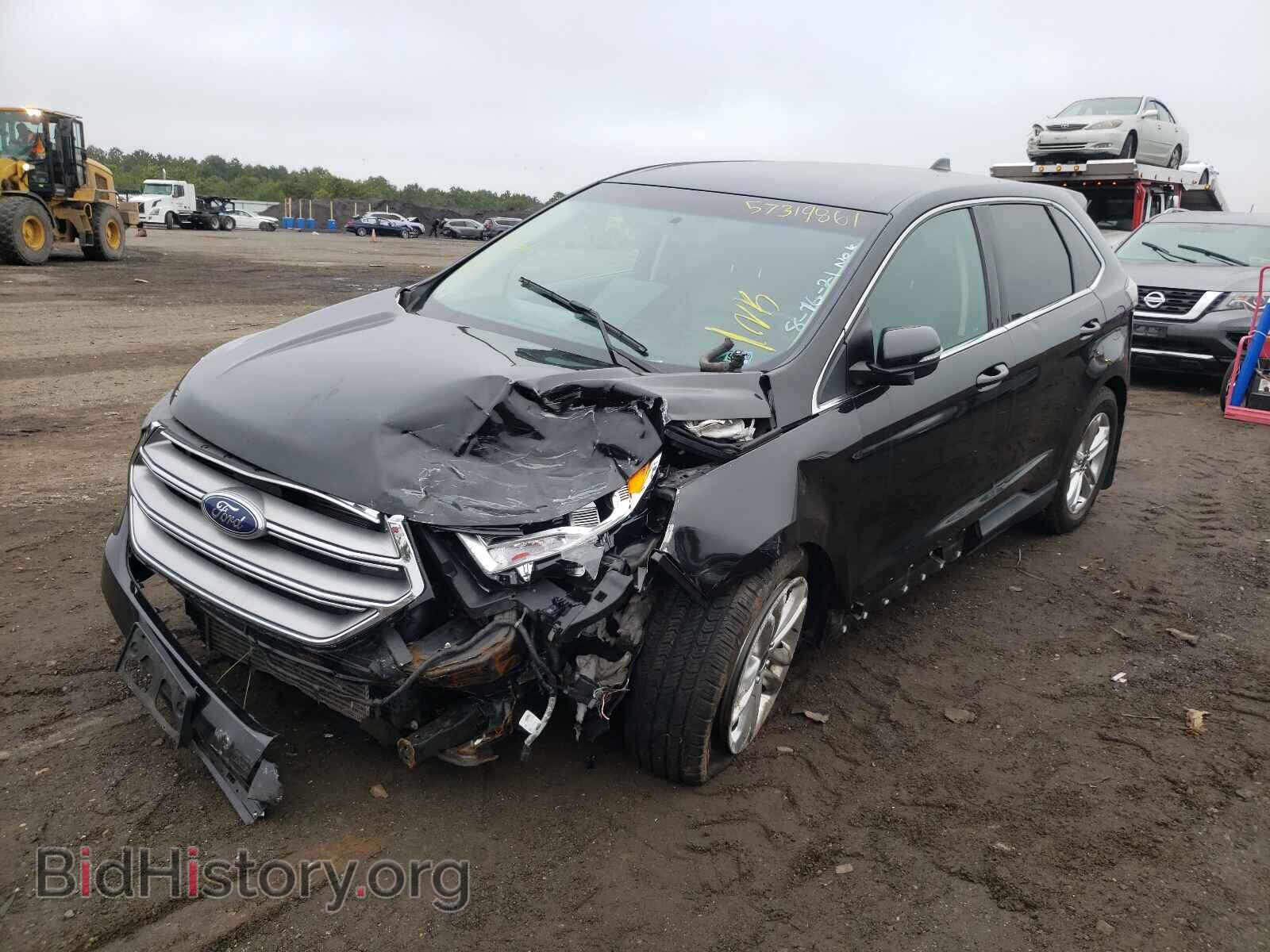 2015 FORD EDGE - VIN: 2FMTK4J92FBC21663 - Photo 2