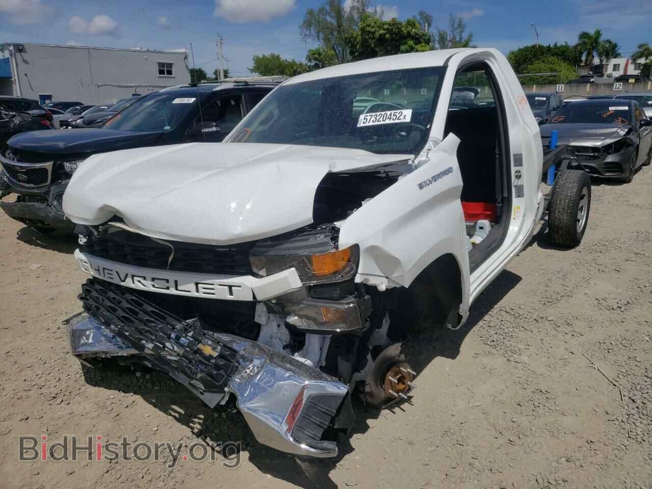 2022 CHEVROLET SILVERADO - VIN: 3GCNWAED7NG192896 - Фото 2