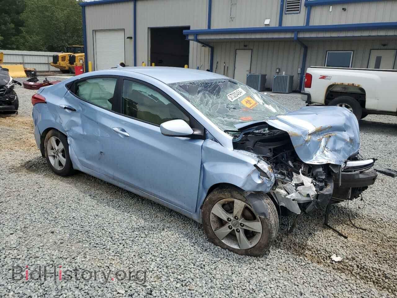 2012 HYUNDAI ELANTRA - VIN: KMHDH4AE0CU317037 - Фото 4
