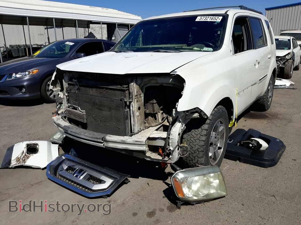 2011 HONDA PILOT - VIN: 5FNYF4H93BB047801 - Фото 2