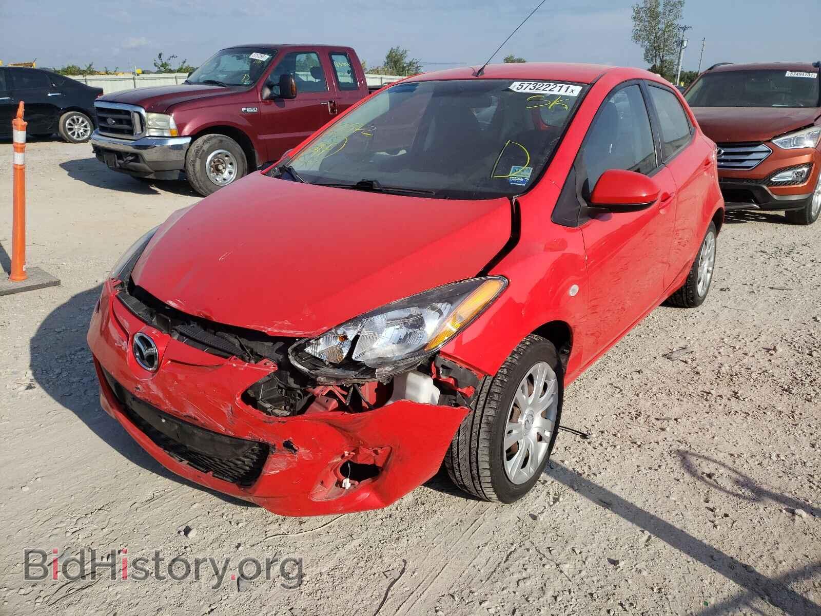 2014 MAZDA 2 - VIN: JM1DE1KY4E0188542 - Photo 2