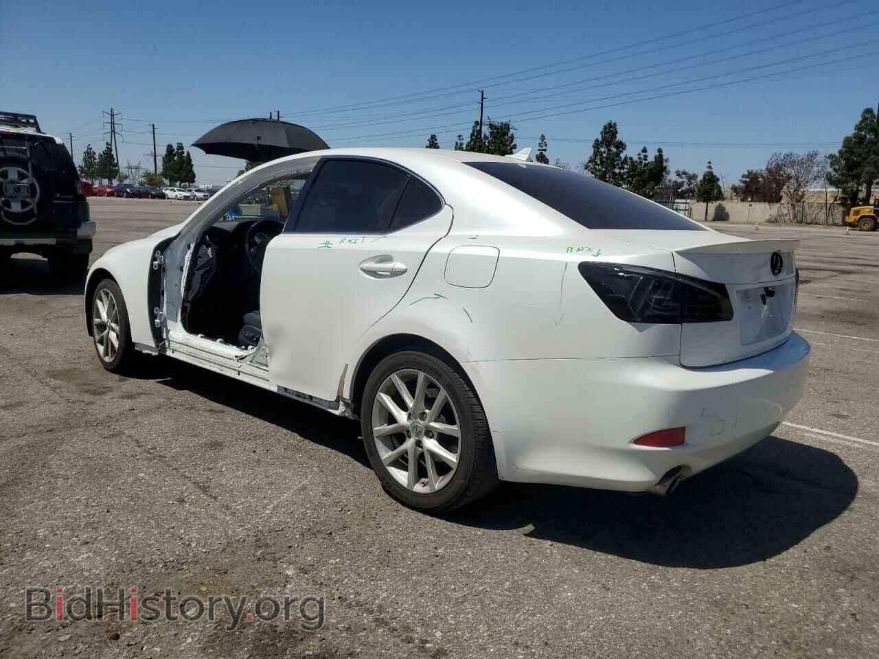 2012 LEXUS IS - VIN: JTHBF5C2XC5162760 - Фото 2