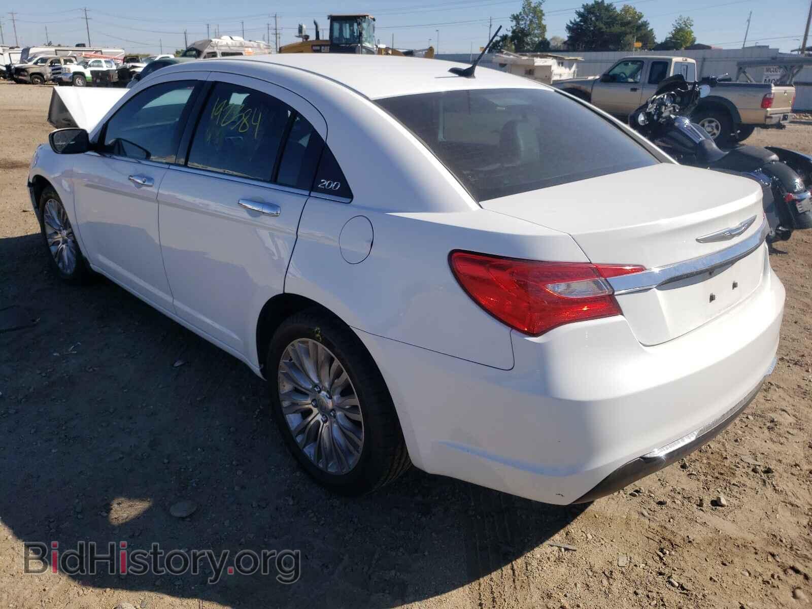 2012 CHRYSLER 200 - VIN: 1C3CCBCG5CN107016 - Фото 3