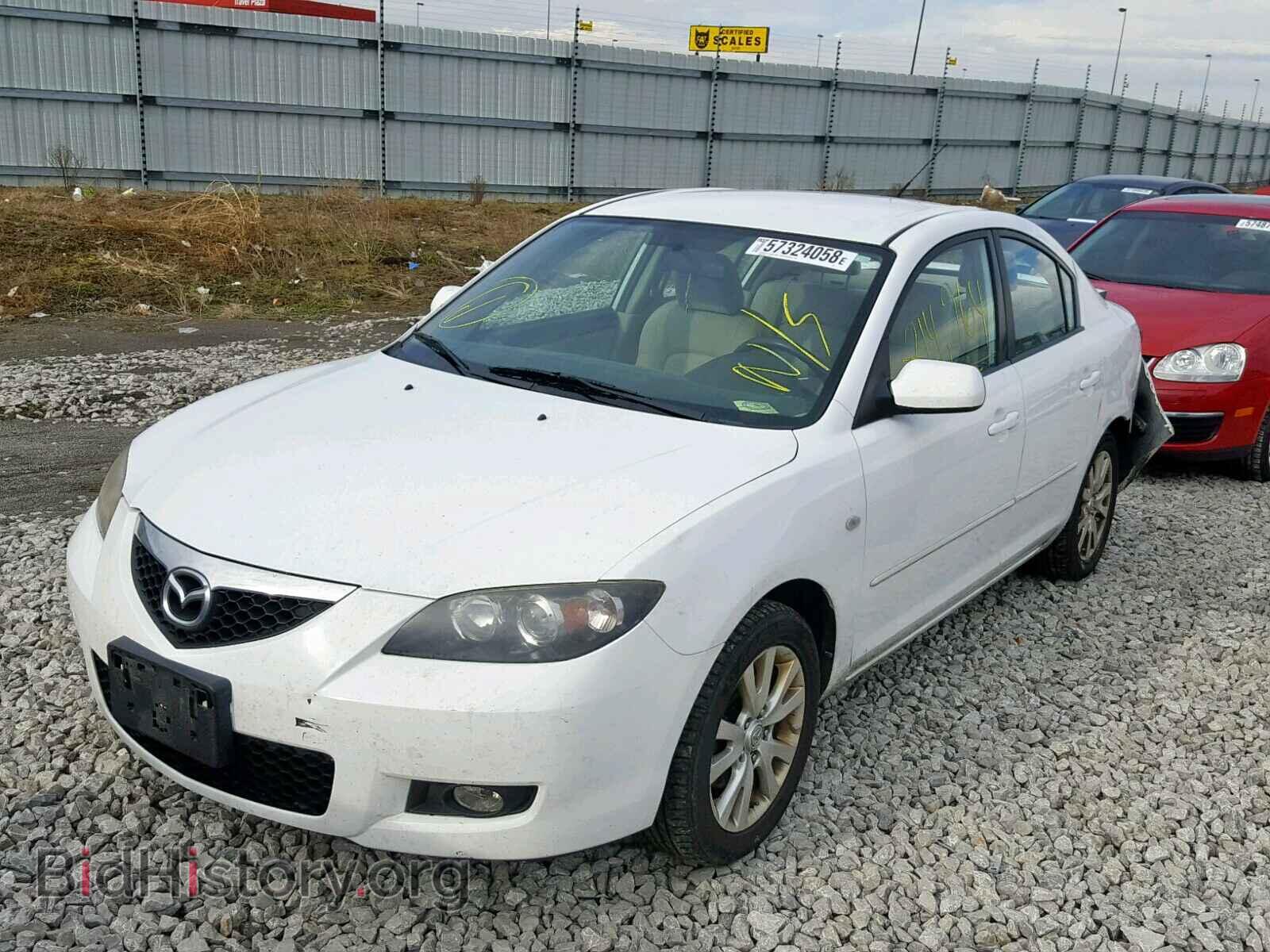 2008 MAZDA 3 - VIN: JM1BK32F481808895 - Фото 2