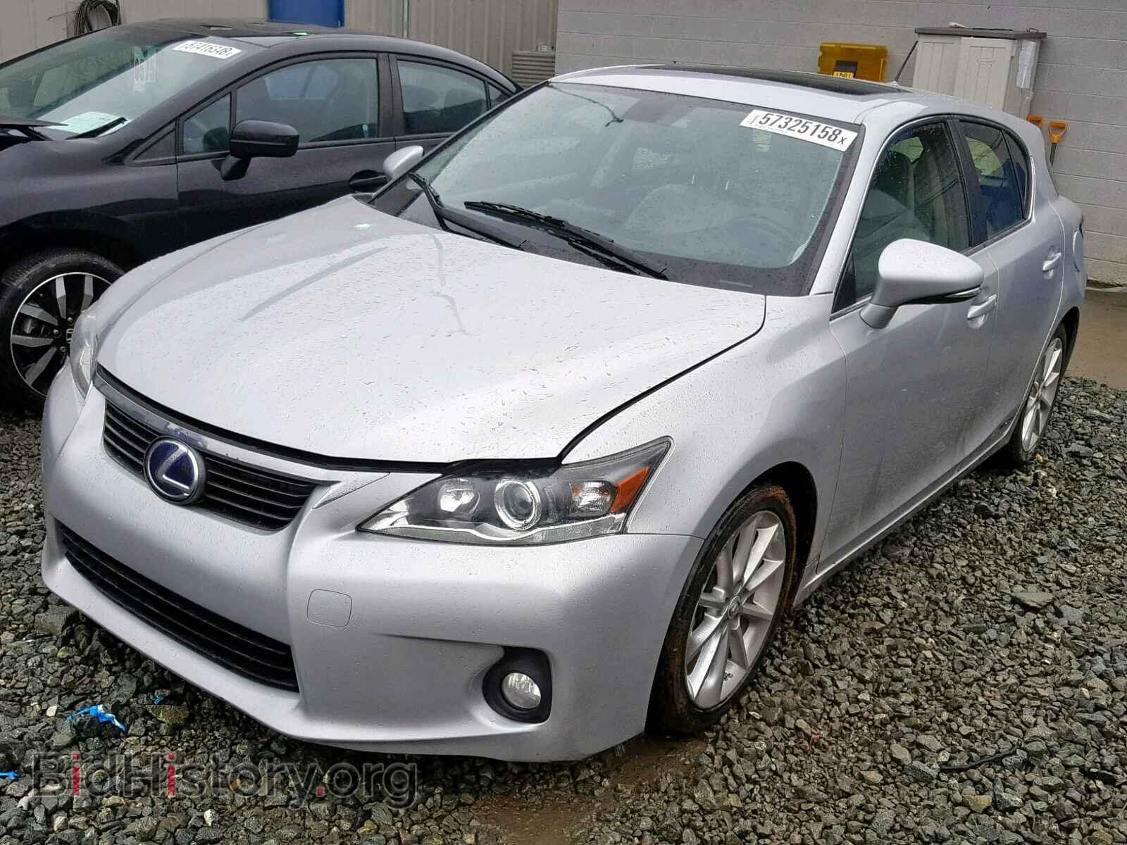 2012 LEXUS CT 200 - VIN: JTHKD5BH0C2117002 - Фото 2
