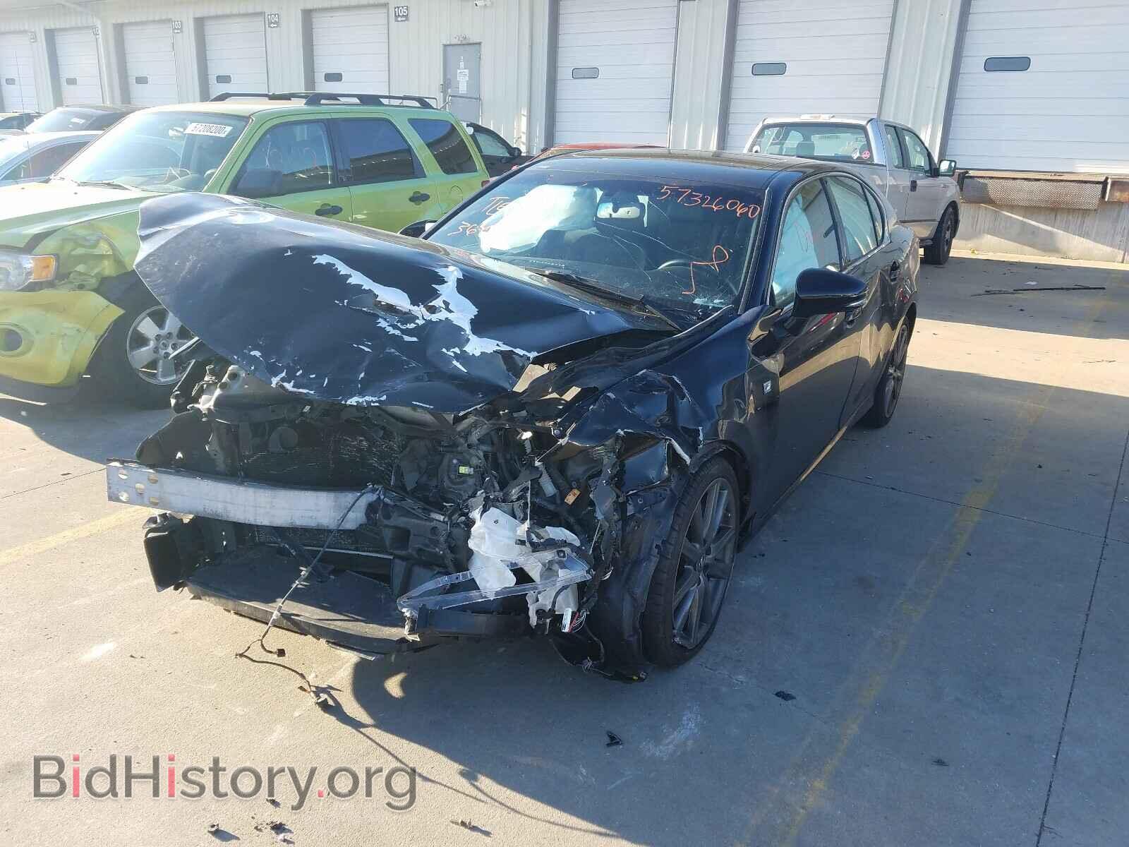 2013 LEXUS GS350 - VIN: JTHCE1BL8D5015445 - Фото 2
