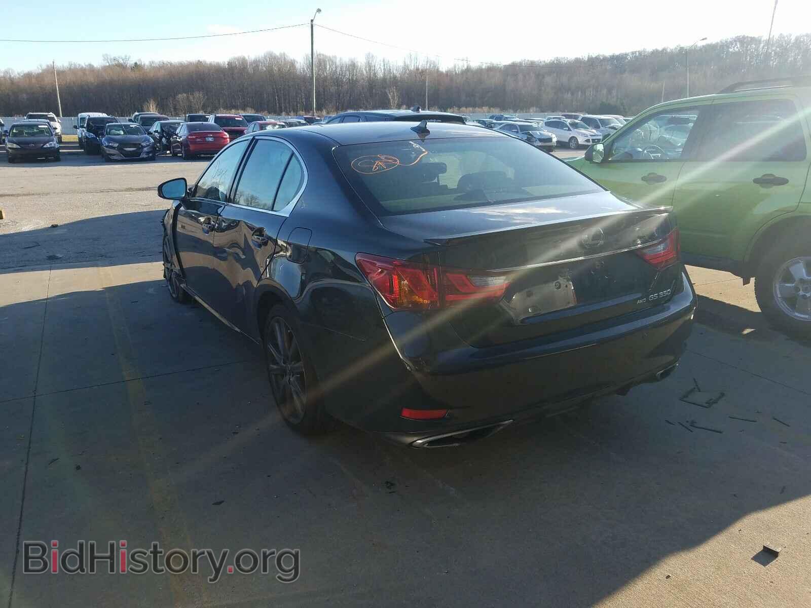 2013 LEXUS GS350 - VIN: JTHCE1BL8D5015445 - Фото 3
