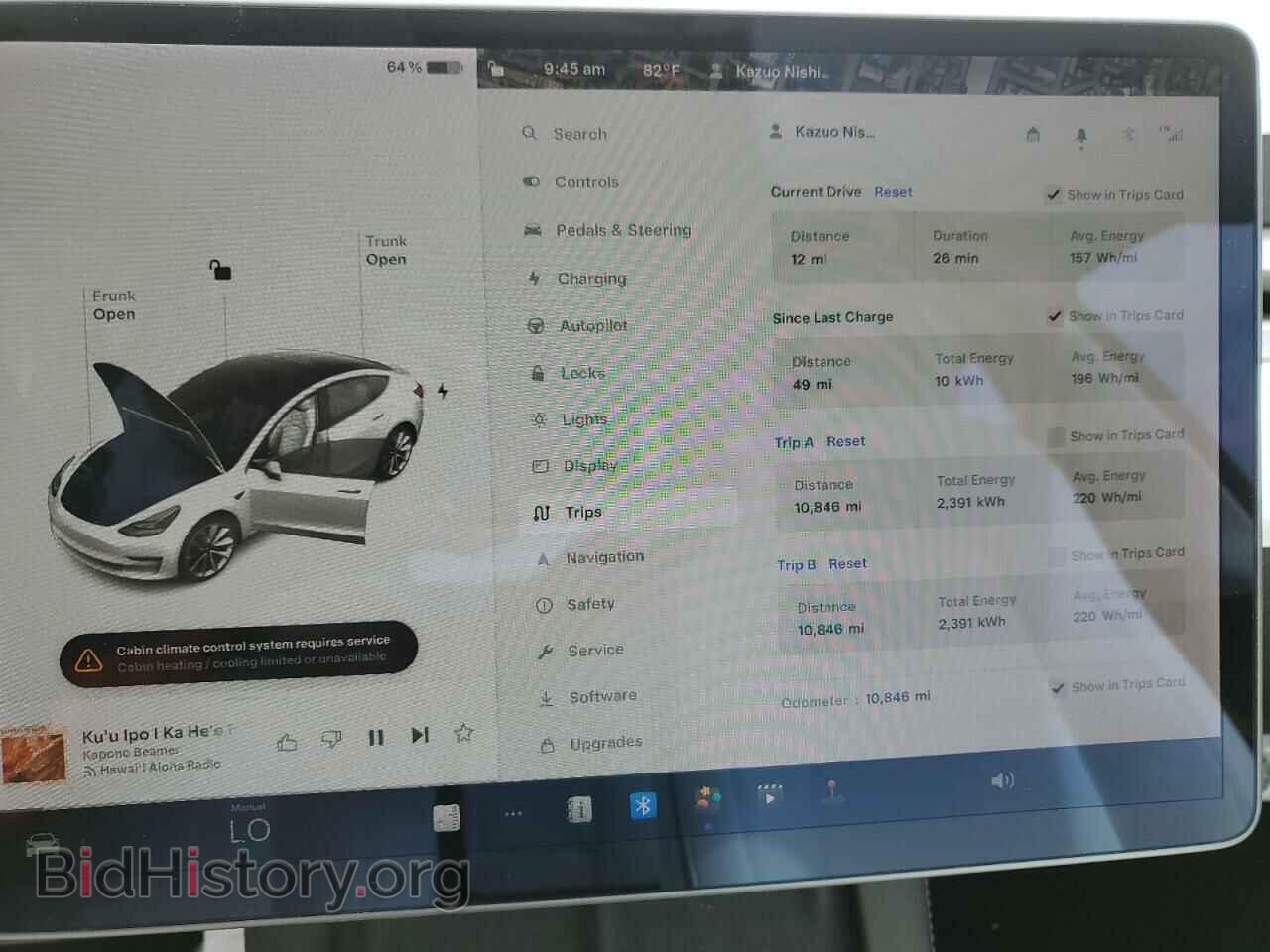 2021 TESLA MODEL 3 - VIN: 5YJ3E1EA7MF908796 - Photo 9