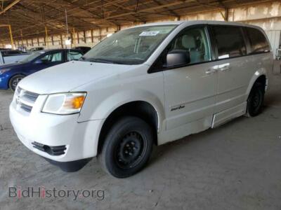 2010 Dodge CARAVAN SE, белый — VIN 2D4RN4DE0AR462610, Copart