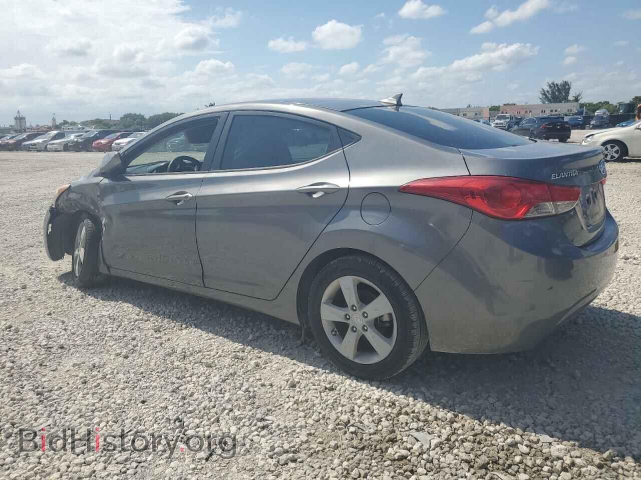 2012 HYUNDAI ELANTRA - VIN: 5NPDH4AE9CH078280 - Фото 2