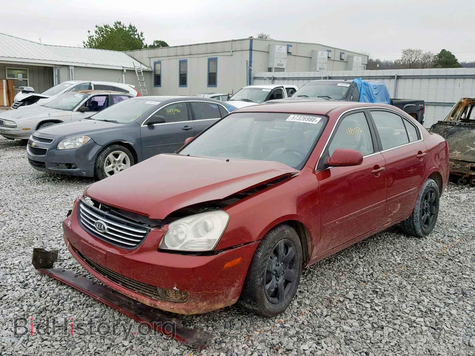 2006 KIA OPTIMA - VIN: KNAGE123765055812 - Photo 2