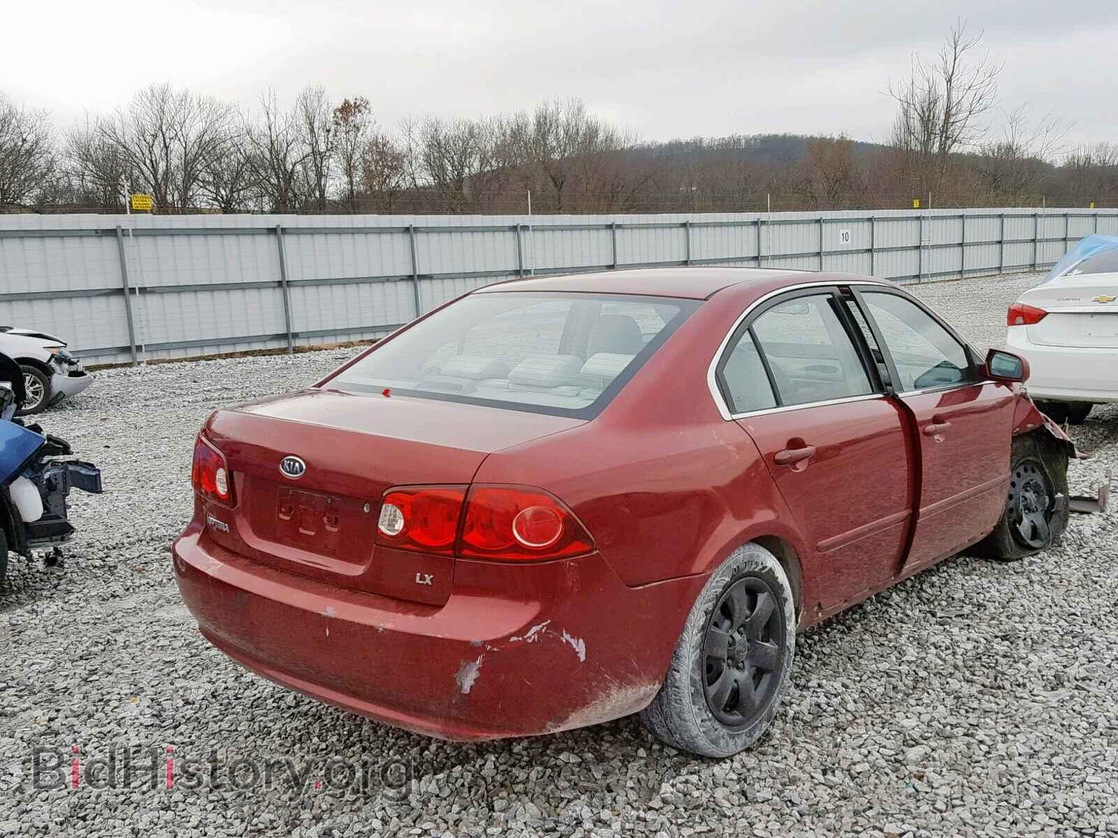 2006 KIA OPTIMA - VIN: KNAGE123765055812 - Photo 4