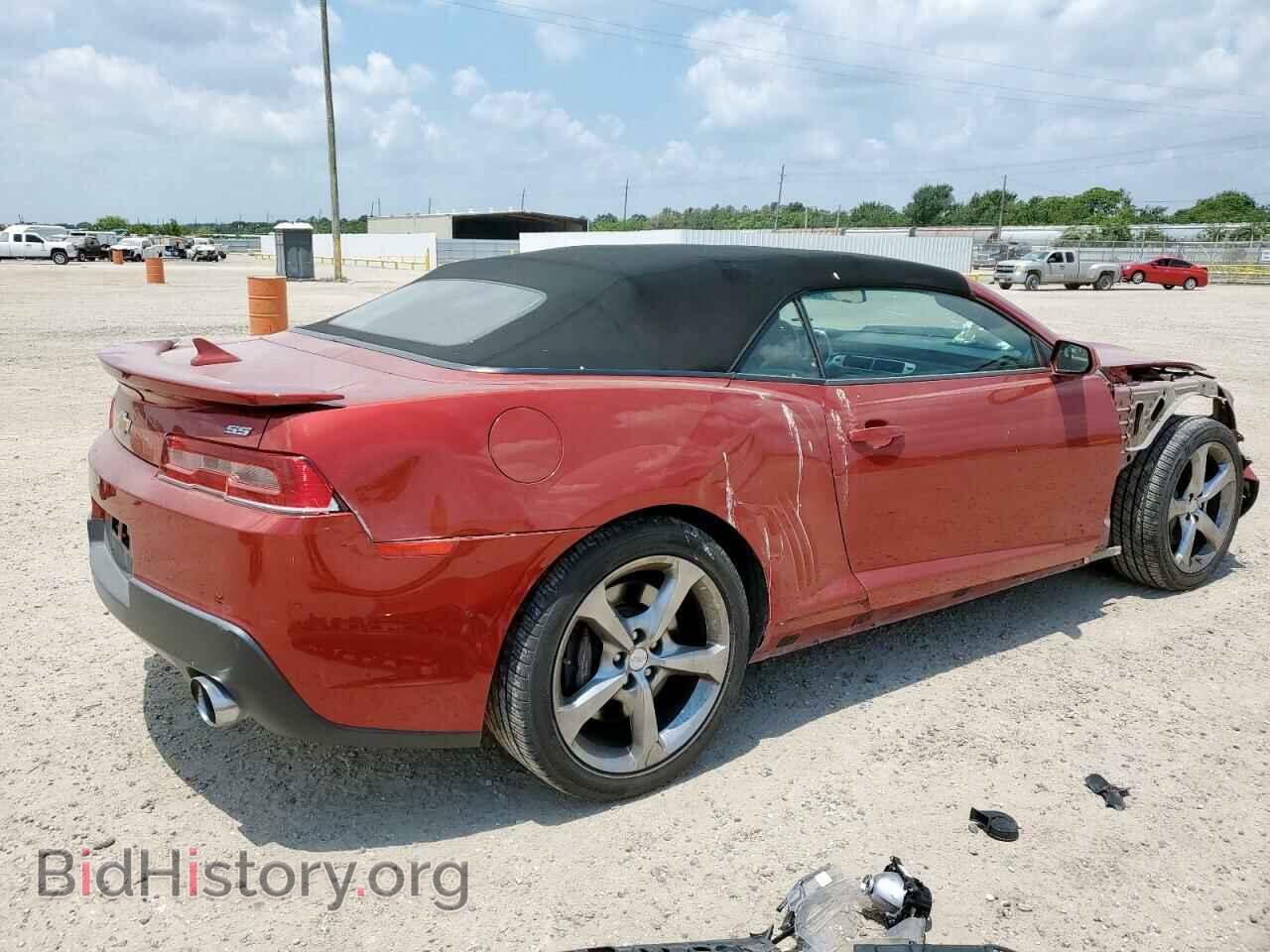 2014 CHEVROLET CAMARO - VIN: 2G1FK3DJ7E9219410 - Фото 3