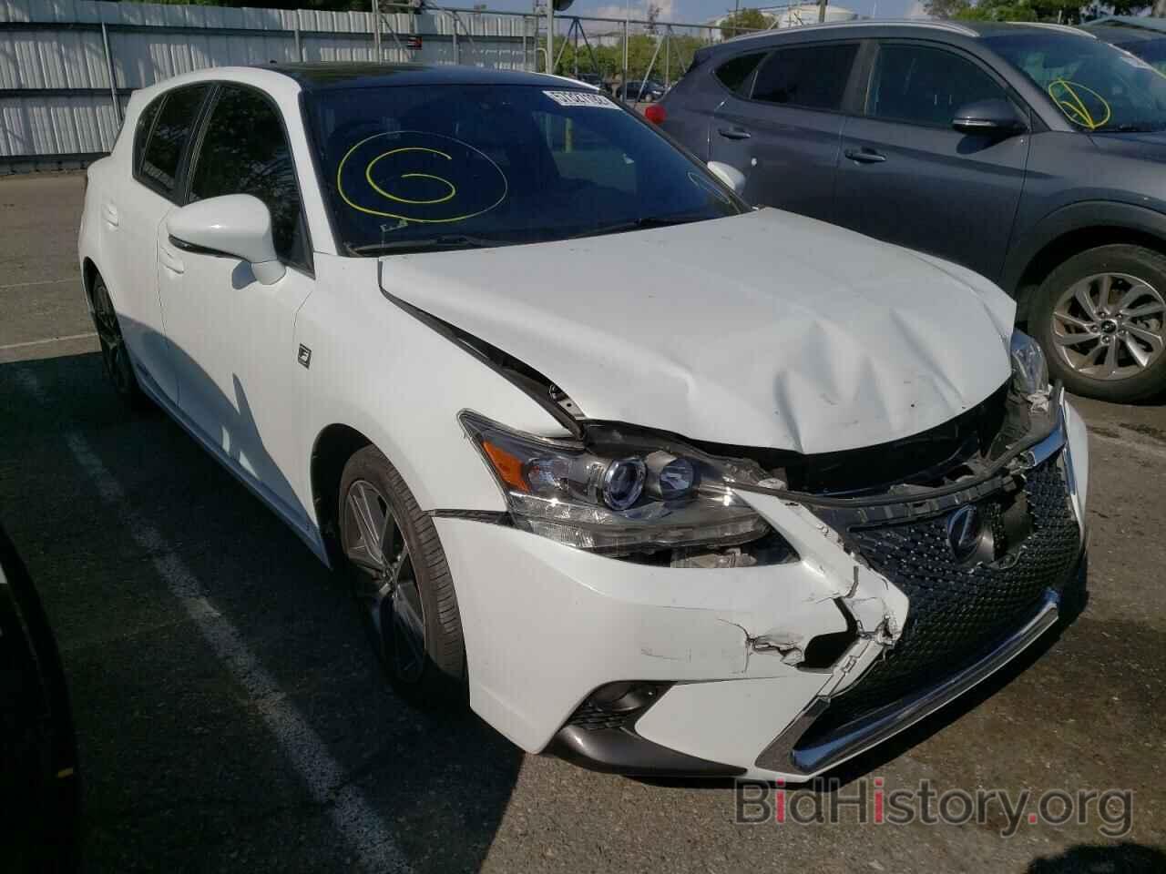 Photo JTHKD5BH4G2272657 - LEXUS CT 200 2016